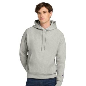 NWT - Champion Reverse Weave Oxford Grey Hooded Sweatshirt Small